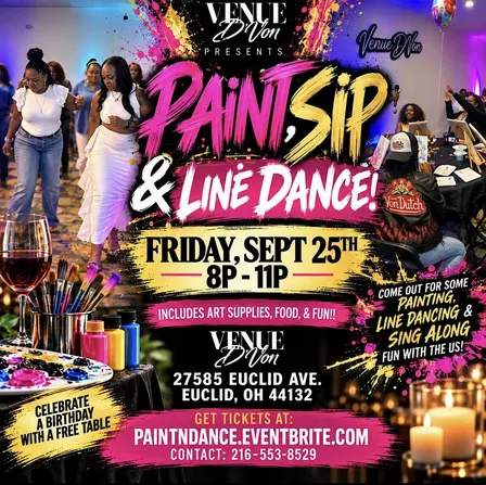 Paint, Sip & Line Dance!