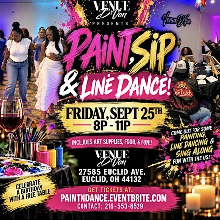 Paint, Sip & Line Dance!