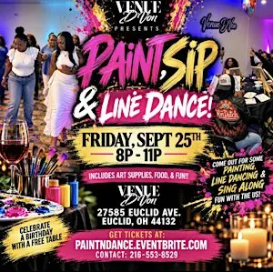 Paint, Sip & Line Dance!