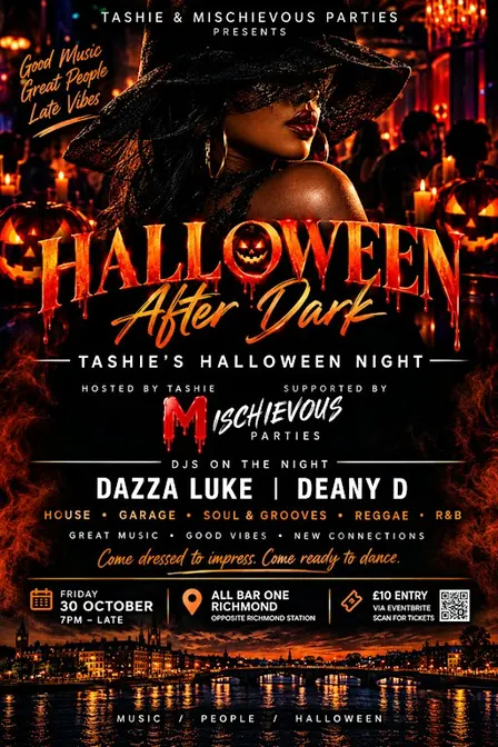All Bar One After Dark Halloween special