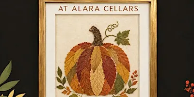 Craft n Sip with Pressed Leaves