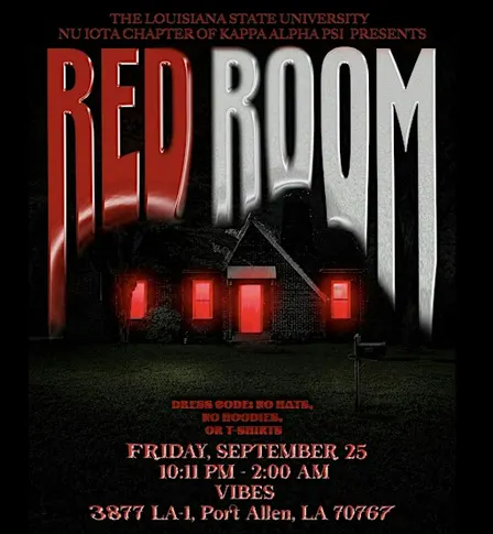 LSU Nu Iota Chapter of Kappa Alpha Psi presents RED ROOM