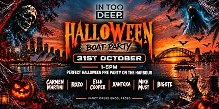 InTooDeep  - HALLOWEEN Boat Party (31.10)