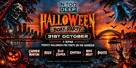 InTooDeep  - HALLOWEEN Boat Party (31.10)