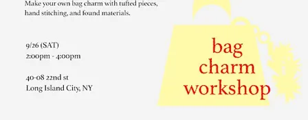 Object Play: Make Your Own Bag Charm