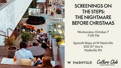 Screenings on the Steps: The Nightmare Before Christmas
