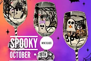 Spooky Wine Glass Painting Party