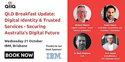 QLD Breakfast Update: Digital Identity & Trusted Services