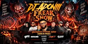 DJ Adoni Halloween Freak Show at Stereo Garden