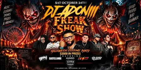DJ Adoni Halloween Freak Show at Stereo Garden