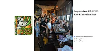 DFW Veggie Lovers Bites & Brews: Libertine Bar - September 2026