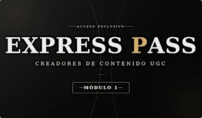 Intro Creadores de contenido UGC - Express