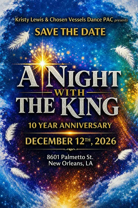 A Night With The King presented by Kristy Lewis & Chosen Vessels DancePAC
