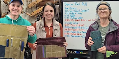 Sew a Waxed Canvas Tool Roll @ STL