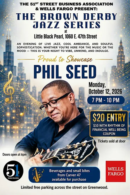 The Brown Derby Jazz Series Presents Phil Seed