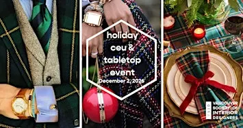 Holiday CEU and Tabletop Event