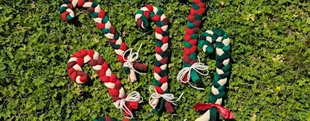 Learn to Make a Braided Wool Candy Cane @ STL