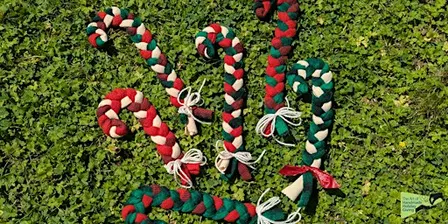 Learn to Make a Braided Wool Candy Cane @ STL