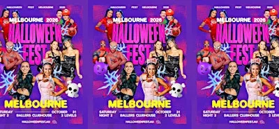 Halloweenfest Melbourne 2026 → NIGHT 2→ SATURDAY OCT 31