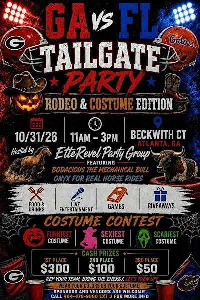 GA v/s FL Tailgate Party Rodeo & Costume Edition
