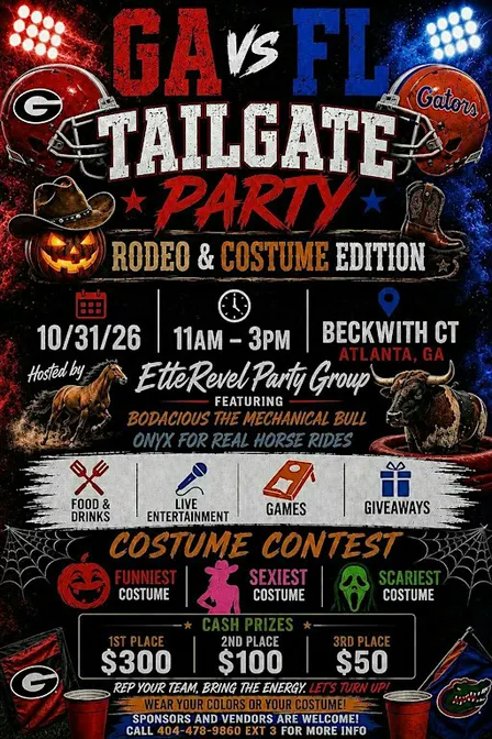 GA v/s FL Tailgate Party Rodeo & Costume Edition