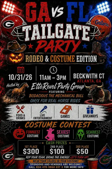 GA v/s FL Tailgate Party Rodeo & Costume Edition