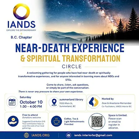 Near-Death Experience & Spiritual Transformation Circle | IANDS Interior BC