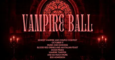 VAMPIRE BALL AT RESURGENCE STUDIOS 2 FOR 1 SPECIAL UNTIL SATURDAY!!!!!!!!!!
