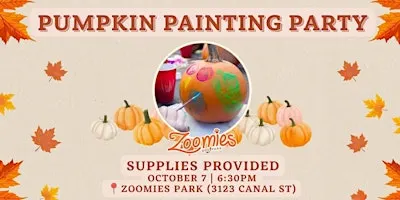 Pumpkin Painting Party