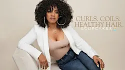 CURLS. COILS. HEALTHY HAIR. & Cupcakes