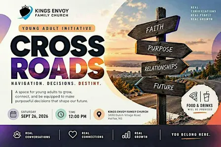 Crossroads: Decisions That Shape Your Life - Young Adults Event
