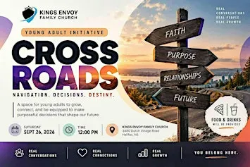 Crossroads: Decisions That Shape Your Life - Young Adults Event