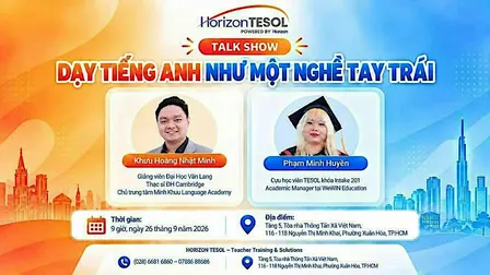 TALK SHOW: BIẾN TIẾNG ANH THÀNH CƠ HỘI NGHỀ NGHIỆP THỨ HAI