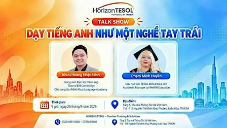 TALK SHOW: BIẾN TIẾNG ANH THÀNH CƠ HỘI NGHỀ NGHIỆP THỨ HAI