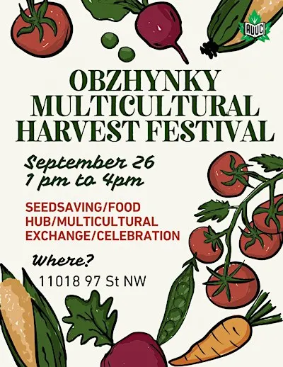 Obzhynky Multicultural Harvest Festival Kohkum Baba Garden