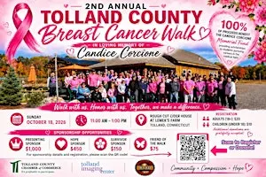 2nd Annual Tolland County Breast Cancer Walk