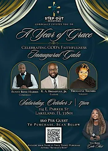 Step Out Ministries Inaugural Gala