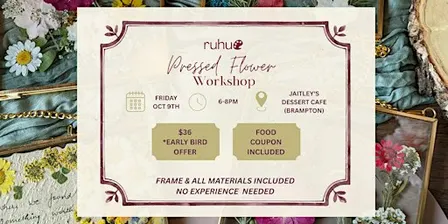 Pressed Flower Workshop