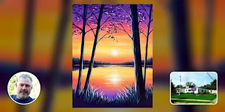 Paint Nite • The V, VFW Post 1318 • Madison