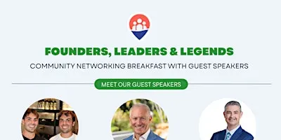 Founders, Leaders & Legends - Italian Cup's Networking Breakfast