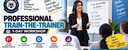 Train the Trainer 1-Day Workshop | South Carolina
