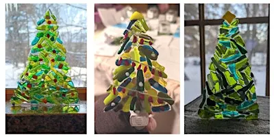 Glass Christmas Tree  2:00 Workshop - Livonia