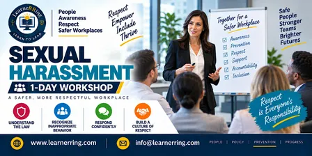 Sexual Harassment 1-Day Workshop | Connecticut