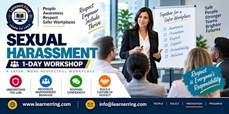 Sexual Harassment 1-Day Workshop | Maine