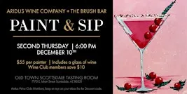 Aridus x Brush Bar Paint & Sip