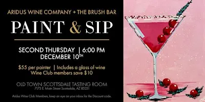 Aridus x Brush Bar Paint & Sip