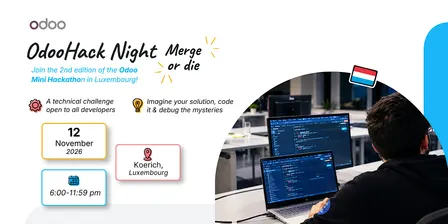 Mini Hackathon #2 - Odoo Hack Night (Luxembourg)