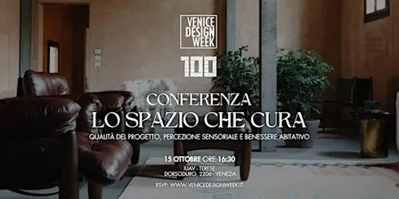 Conferenza | LO SPAZIO CHE CURA