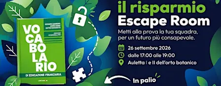Salviamo il risparmio – Escape Room