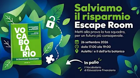 Salviamo il risparmio – Escape Room